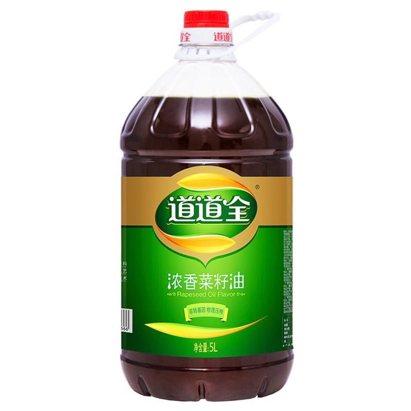 道道浓香榨菜籽油